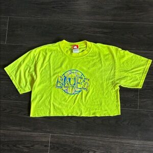 S.C. BLUES Soccer Puma Neon Yellow Skirt